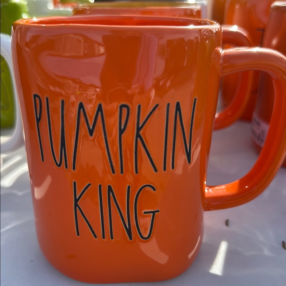 Pumpkin King Orange Mug